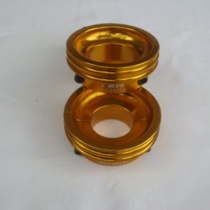 POLEA DE BOMBA DE AGUA PARA EJE DE 30/40/50 SIN ANODIZADO ORO